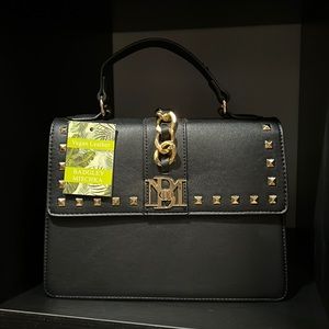 Badgley Mischka Plain Grain Crossbody